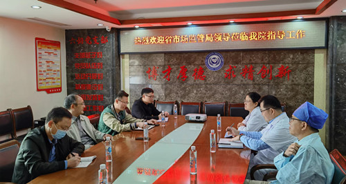 江西省市场监督管理局价监竞争局局长李雄,副局长方军,四级调研员郑俐